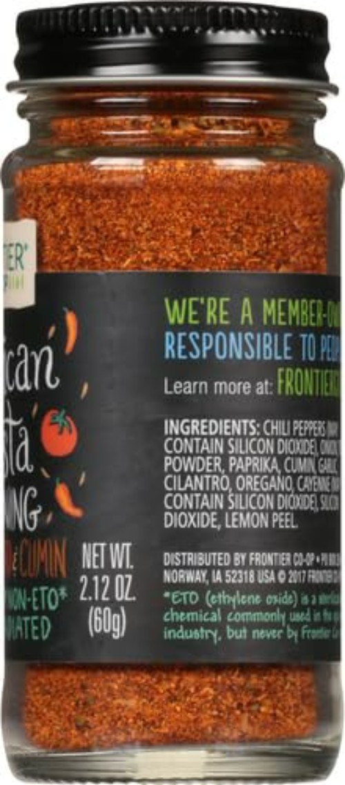 Bold Mexican Fiesta Seasoning – 2.12 Oz. Jar, Non-GMO Flavor Booster, Pack of 2