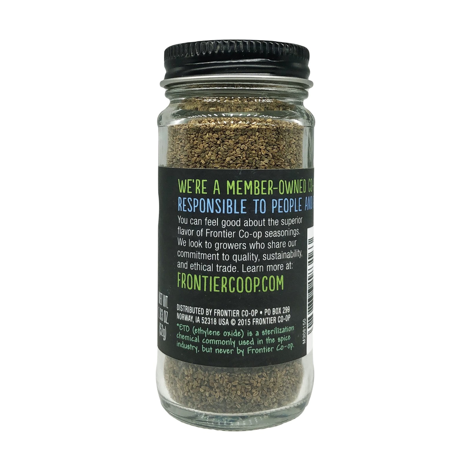 Frontier Co Op Whole Celery Seed 1.83 Ounce Organic Spice For Savory Dishes