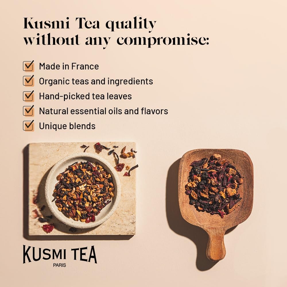 – AquaRosa – Organic Herbal Tea with Hibiscus & Berries – Caffeine Free Herba…