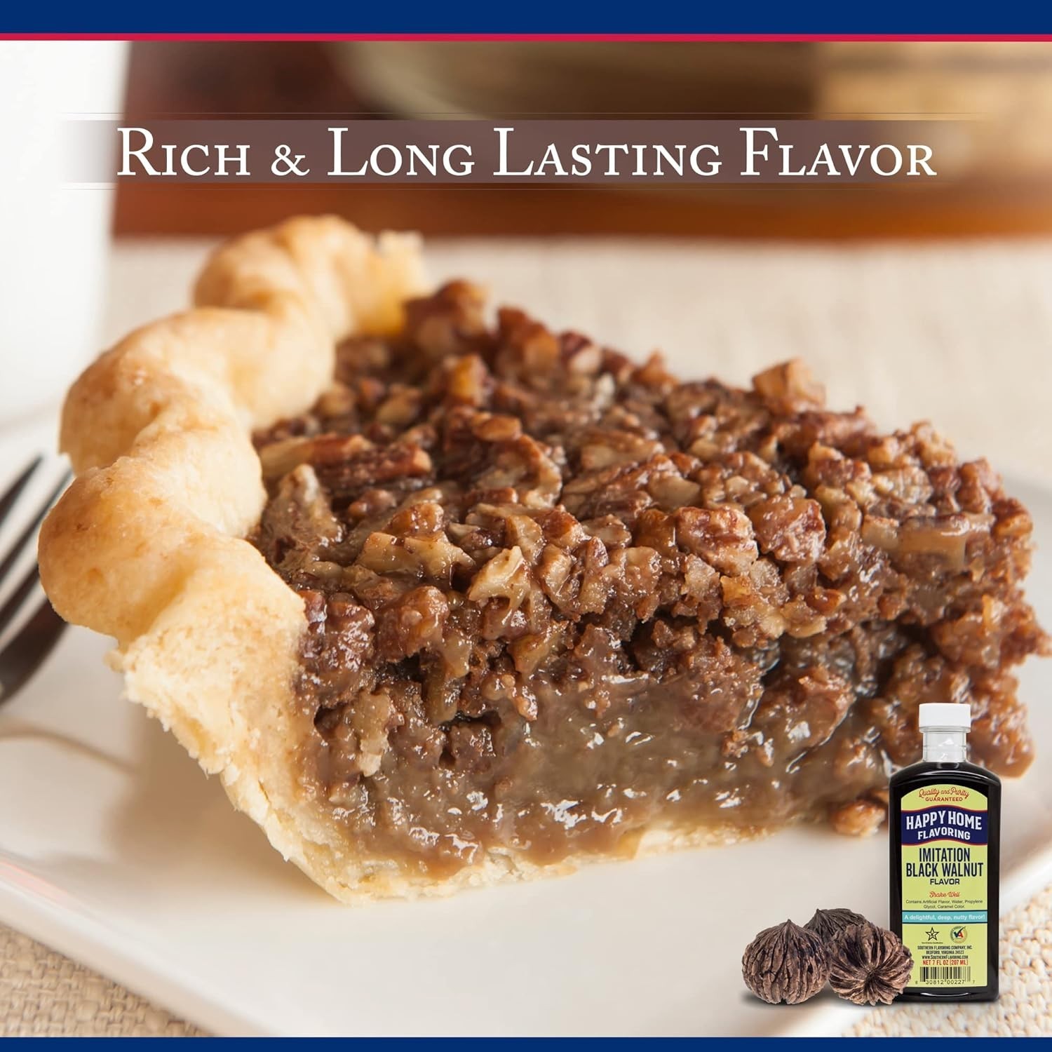Versatile 7 oz Imitation Black Walnut Flavoring – Enhance Your Recipes Today!
