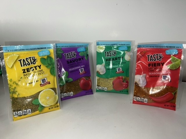MCCORMICK TASTY 8 PACK VARIETY OF SEASONING MIX 1 OZ EACH – FREE SHIPPING