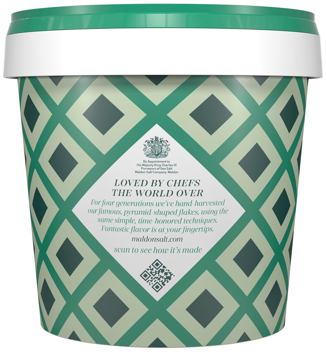 Artisanal Sea Salt Flakes 570g – Hand-Harvested Pyramid Shapes for Culinary Art