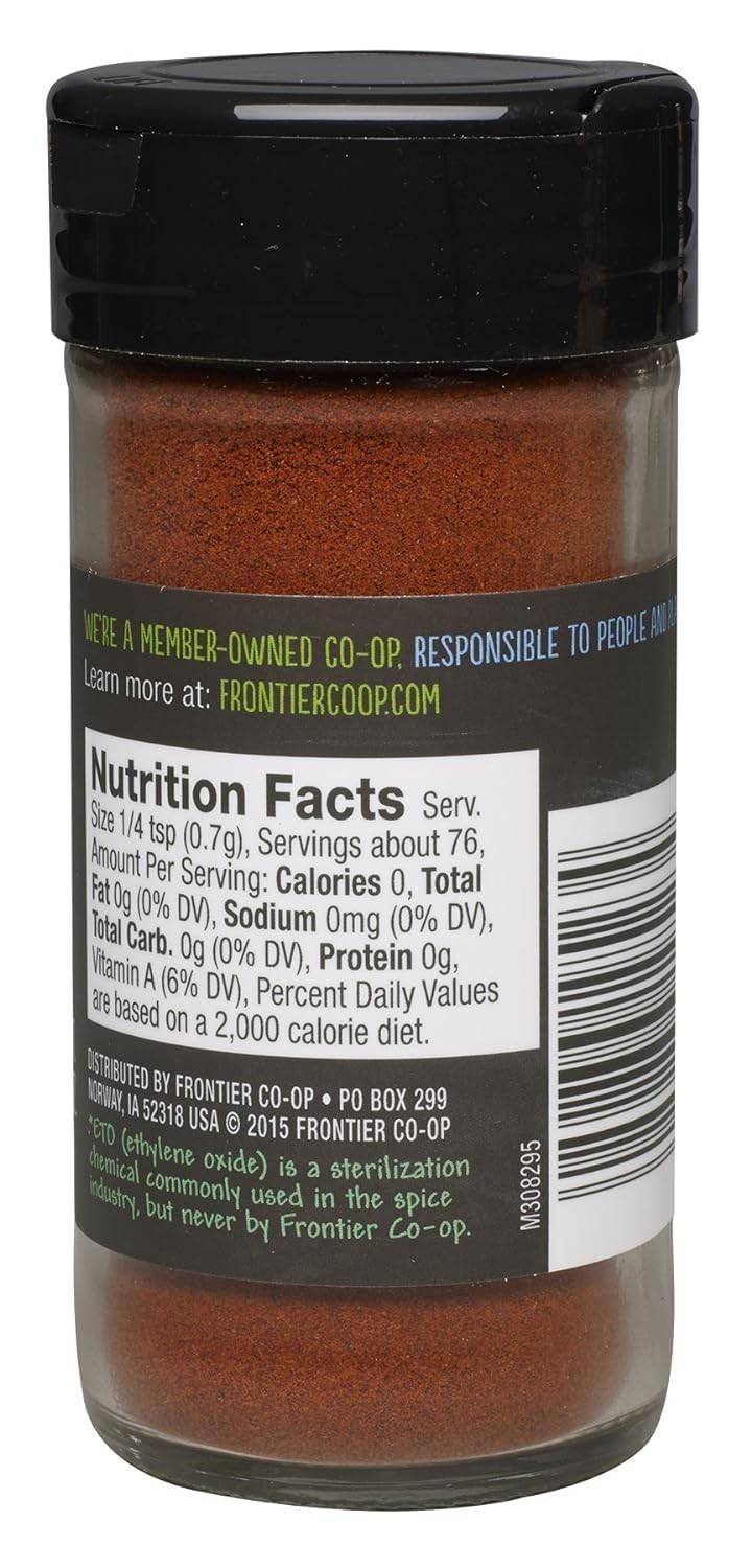 All-Natural Smoked Ground Paprika 1.87 oz – Perfect for Meats, Soups, and Dips