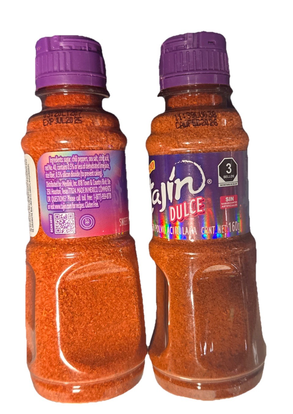 2 TAJIN DULCE & Twist Flavor Seasoning Powder 160 G New Mexico Product