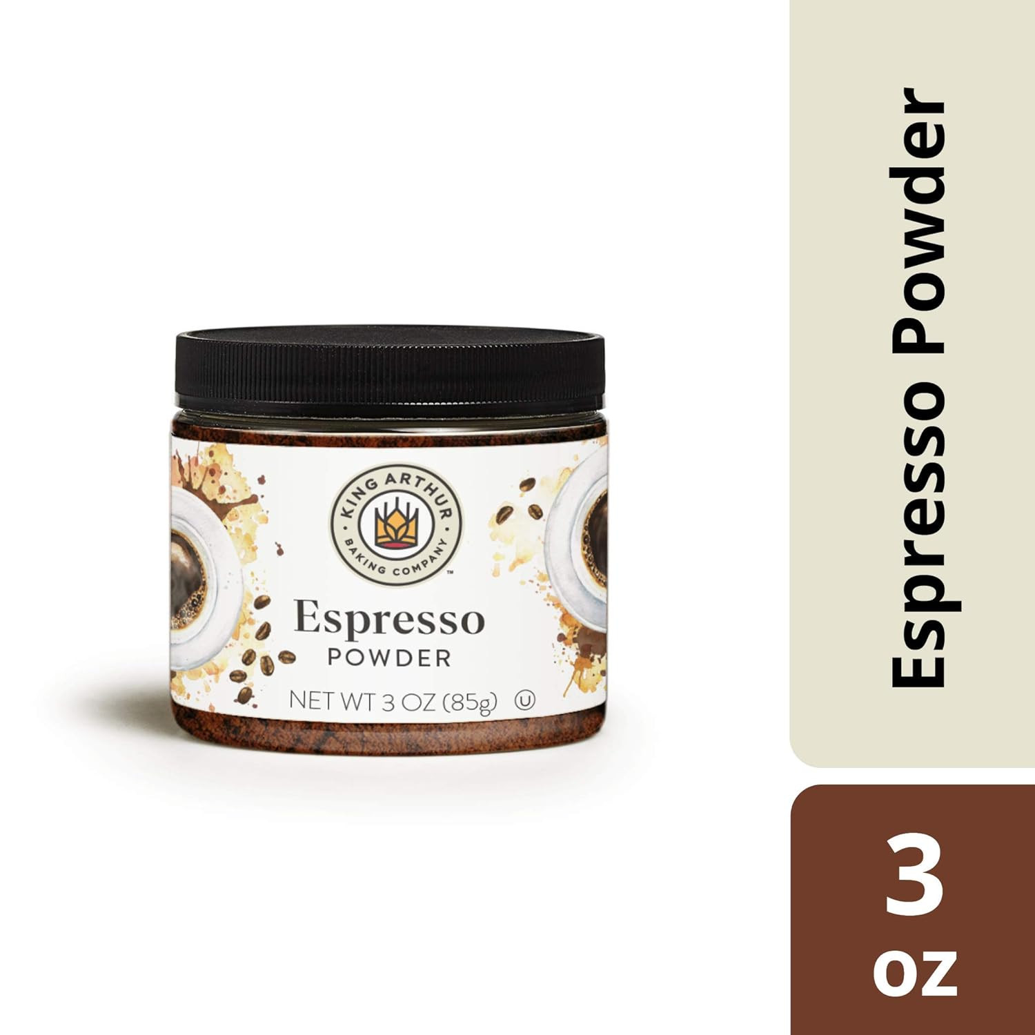 Espresso Powder For Baking Chocolate Flavor Enhancer 3 oz Jar Kosher