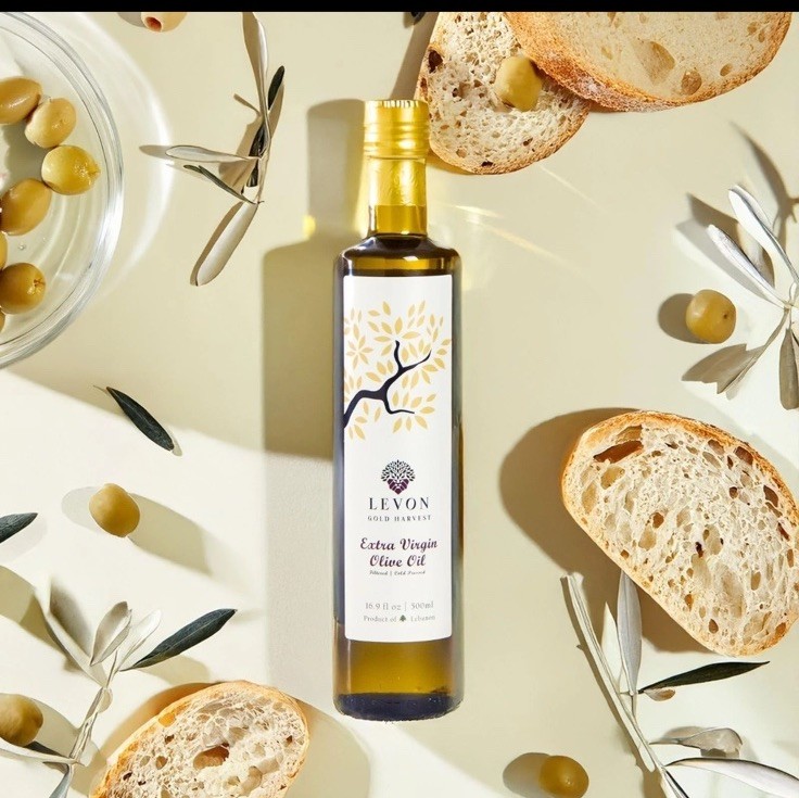 LEVON Extra Virgin Olive Oil 16.9 fl oz 500ml FILTERED COLD, PRESSED FAMILY GROV