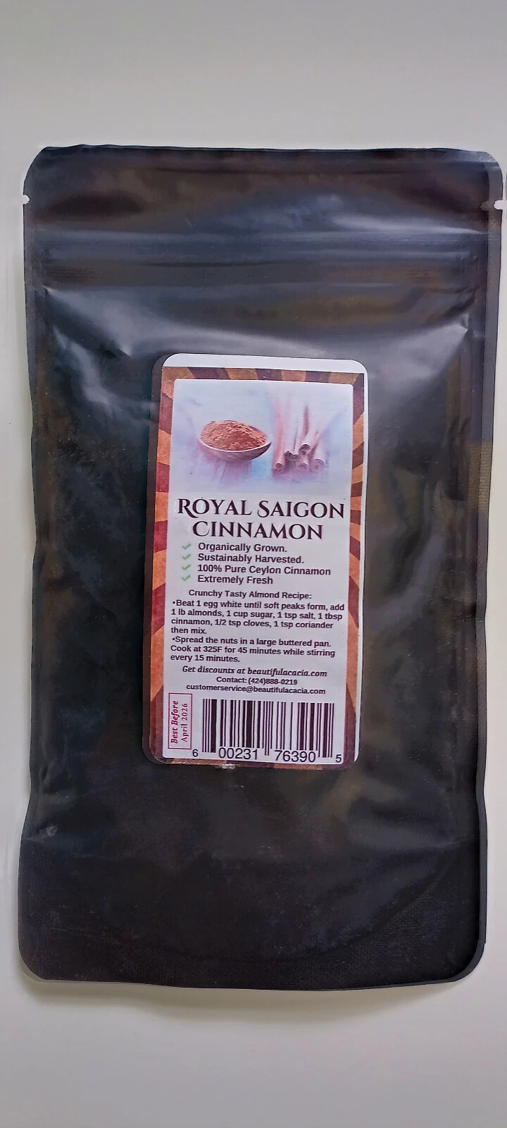100g Fresh Organic Royal Saigon CINNAMON POWDER, 3.5Oz Pure cinnamomum loureiroi