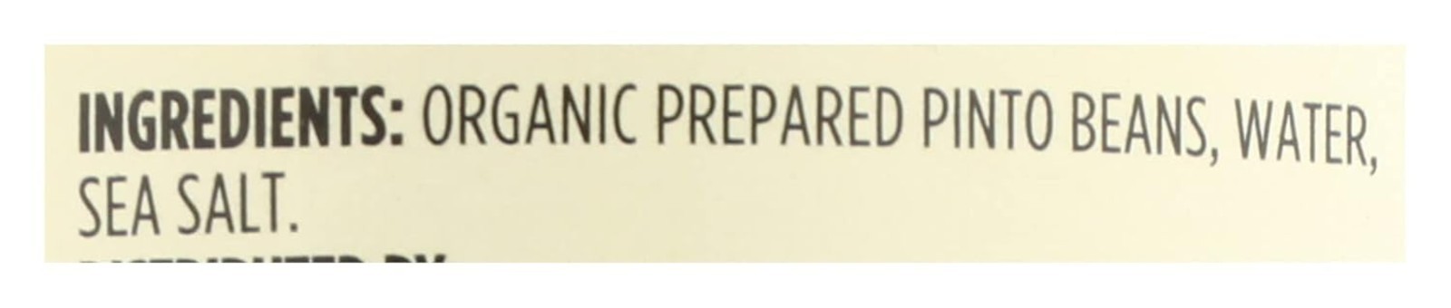 Organic Pinto Beans, 15.5 Ounce Pack of 6