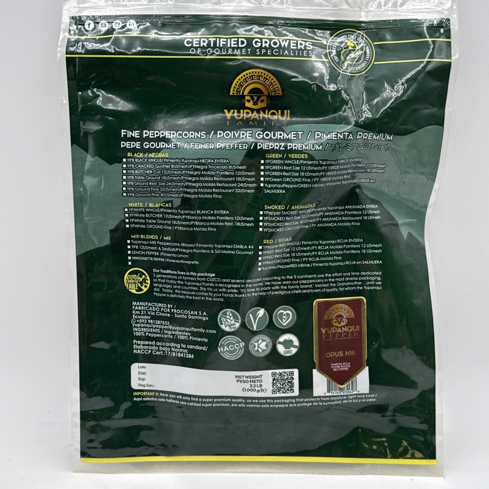 Organic Black Peppercorns for Grinder Refill Award-Winning Organic Black Pepp…