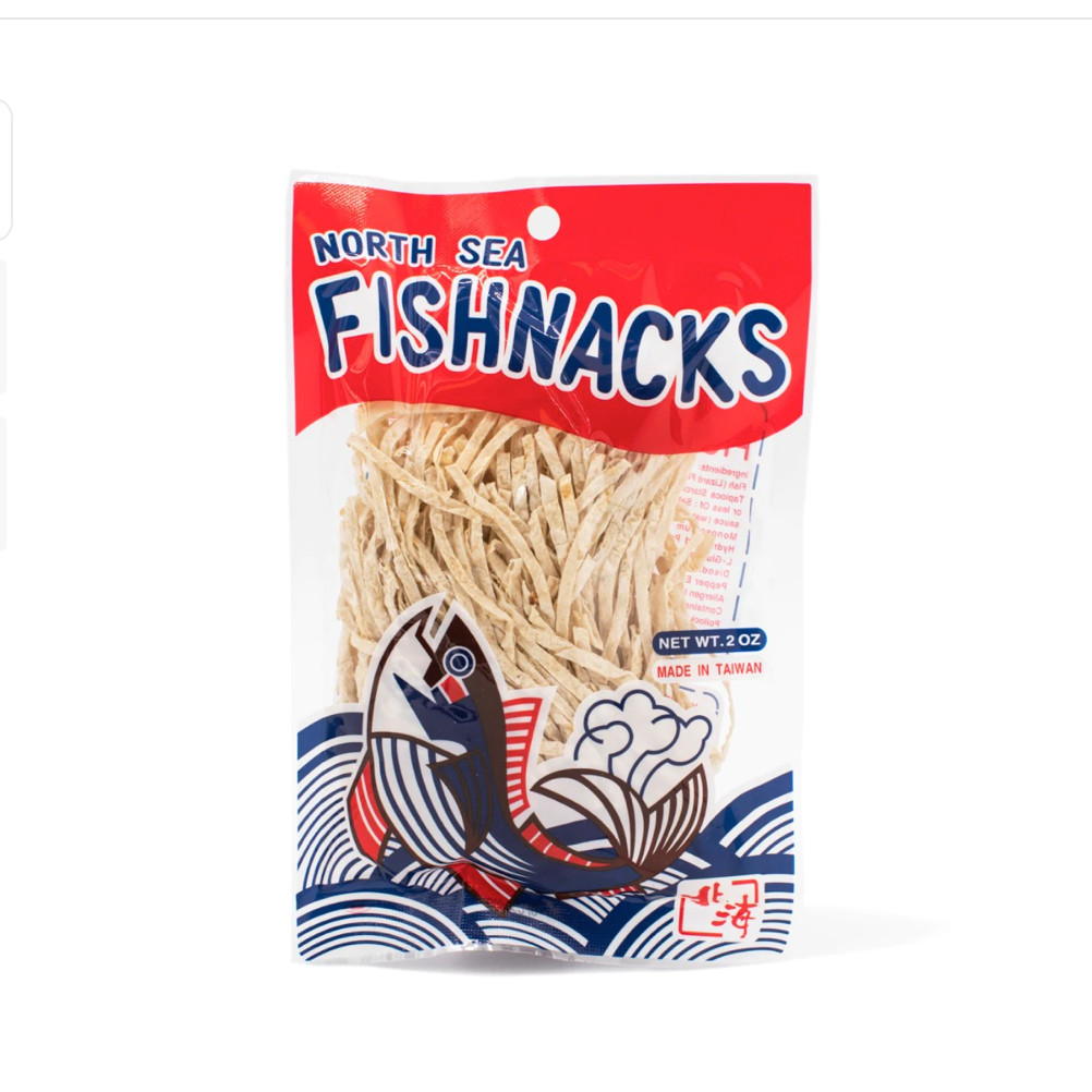 North Sea Fish Snacks 56 g (pack of 6)