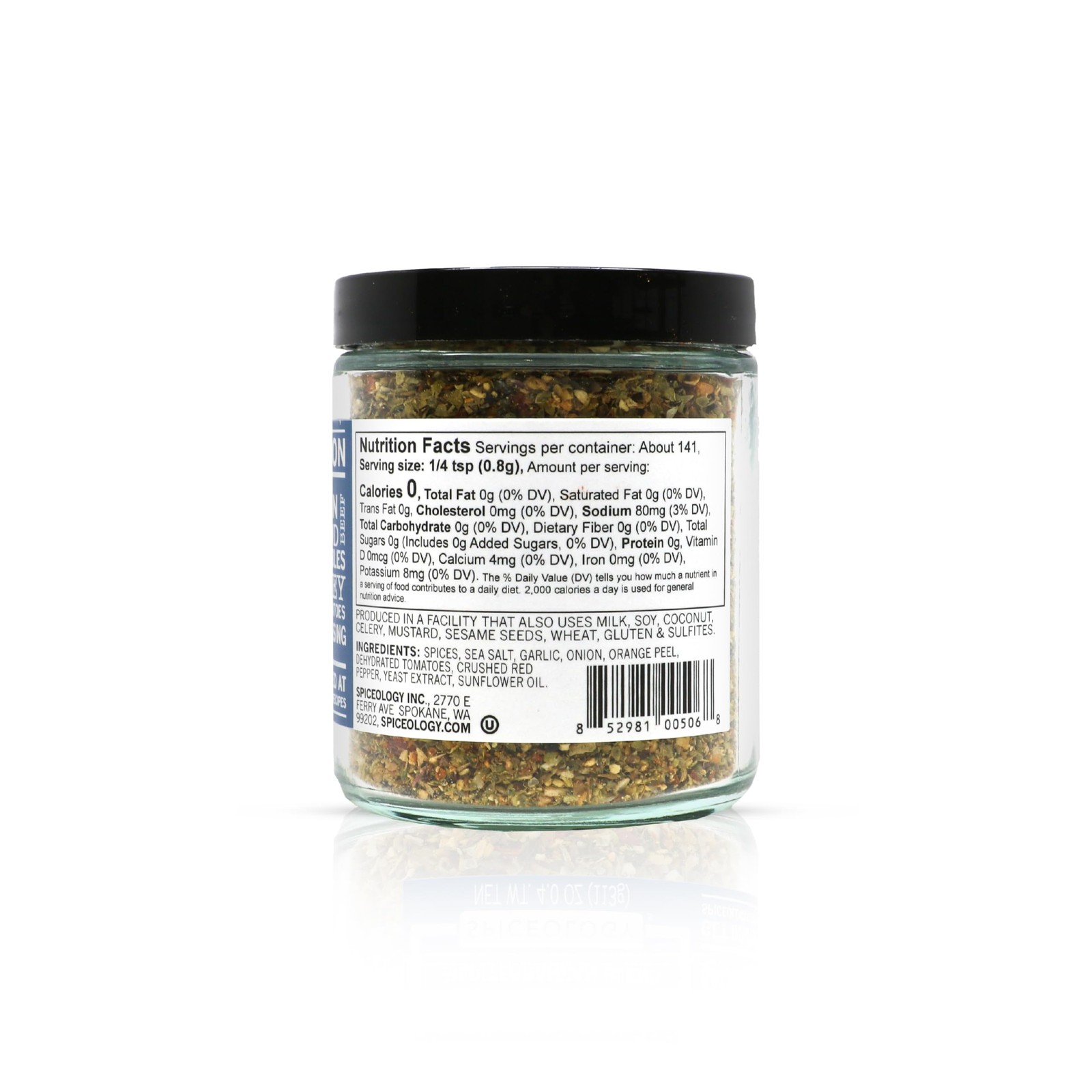 Spiceology – Greek Freak Mediterranean 4 Ounce (Pack of 1), No Color
