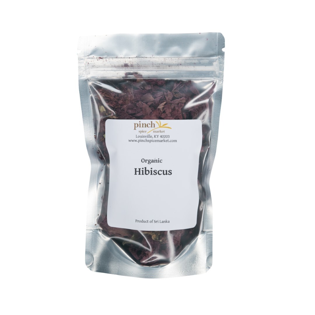 Organic Hibiscus Tea Flowers (Whole)