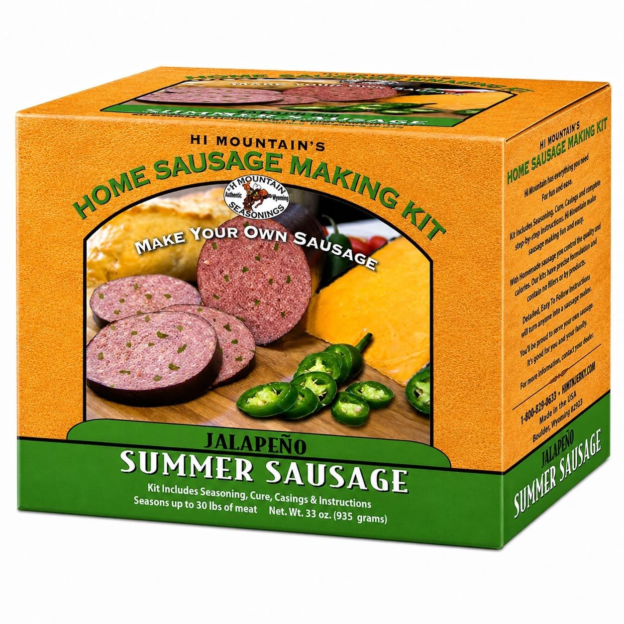 Summer Sausage Cure & Seasoning Kit – Jalapeno
