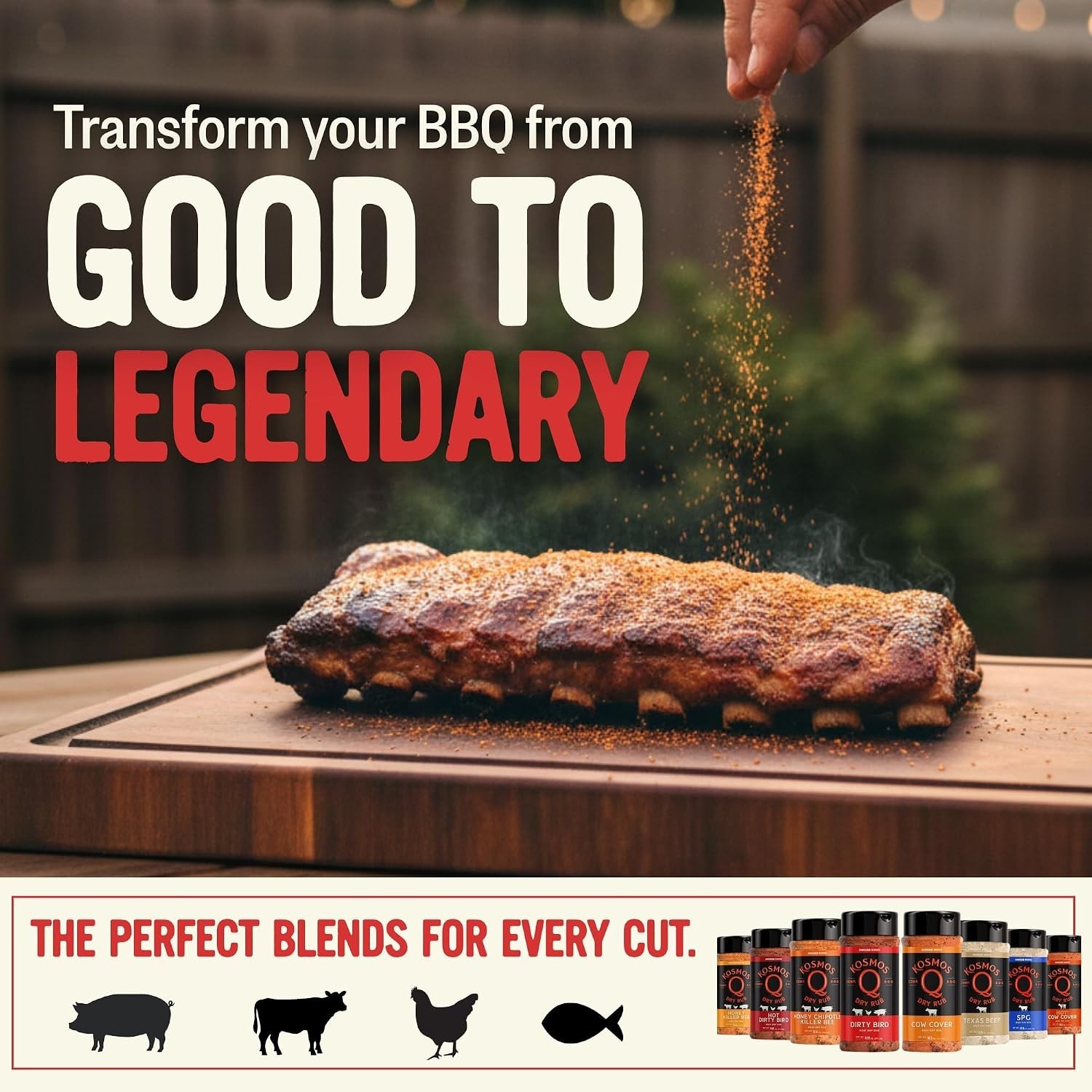 Father’s Day Gift: Hot Dirty Bird BBQ Rub, Spicy Chicken & Pork Seasoning, 11 Oz