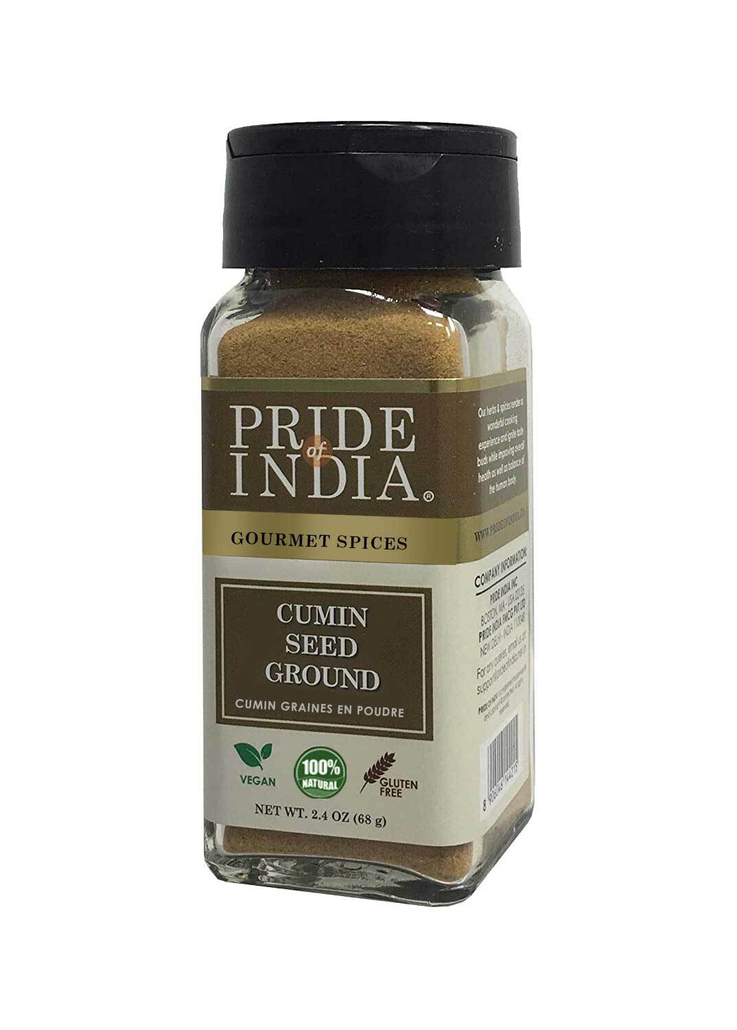 PRIDE OF INDIA Gourmet Cumin Seed Ground