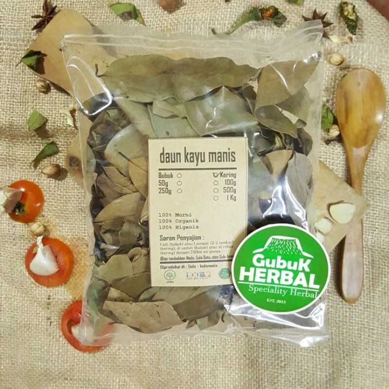 KAYU MANIS Leaves Dried Organic Herb Spices Fresh Pure Hygienic Premium