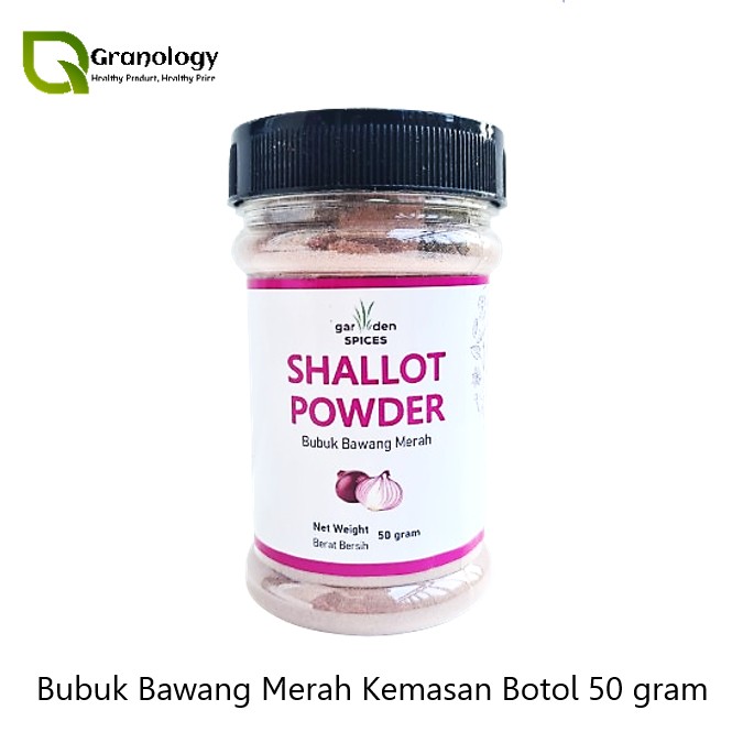 Shallot Powder 50g Bottle Natural Culinary Spice Seasoning