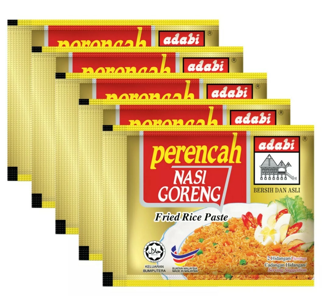 ADABI 🇲🇾 Fried Rice Paste (30g x 5 packet) |Halal| ~ fr Malaysia