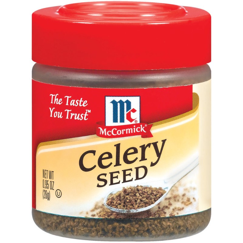 3x McCormick Celery Seed Spice Seasoning Cooking Kitchen Gourmet Bulk New .95oz