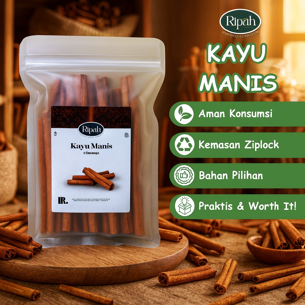 Cinnamon Sticks 30g Natural Spice for Mindful Cooking Aroma Ritual