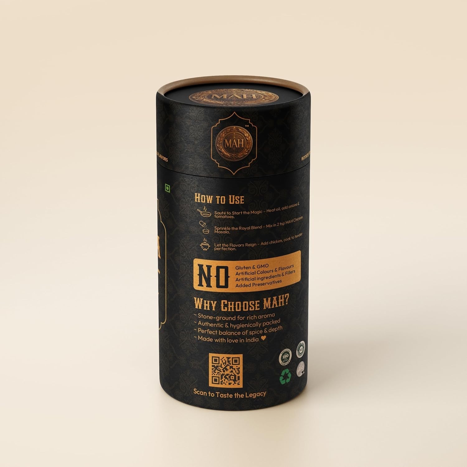 MAH Chicken Masala Powder | Premium Indian Spice Blend for Chicken Curry 200gm