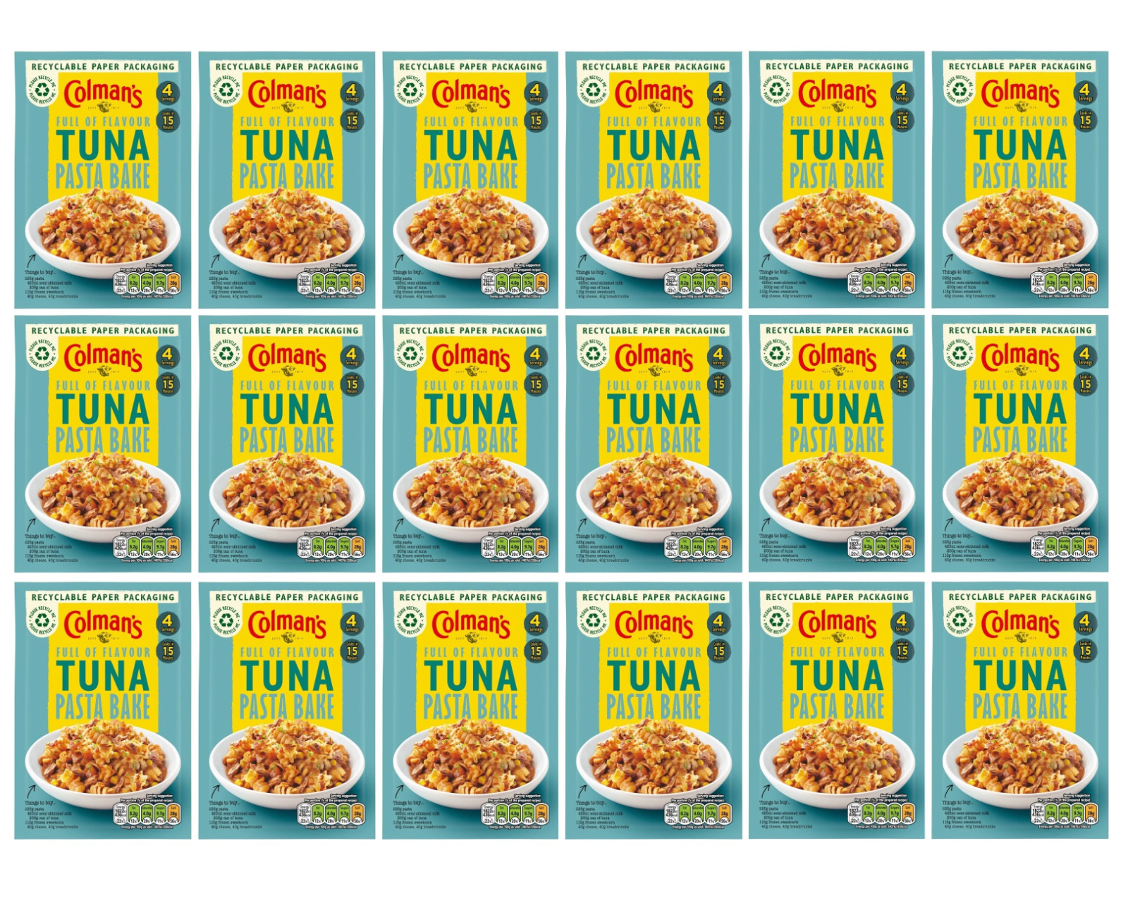 Colman’s Tuna Pasta Bake Recipe Packet Mix 44g PACK OF 18