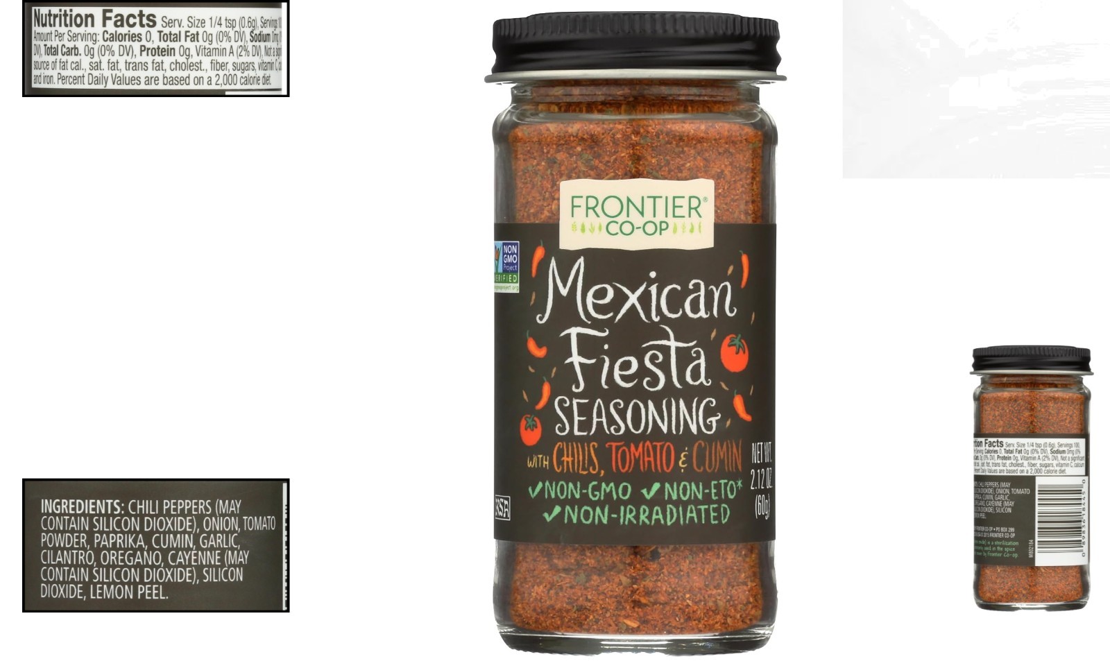 2.12-Ounce Mexican Fiesta Seasoning – Non-GMO, Kosher Spices for Authentic Taste