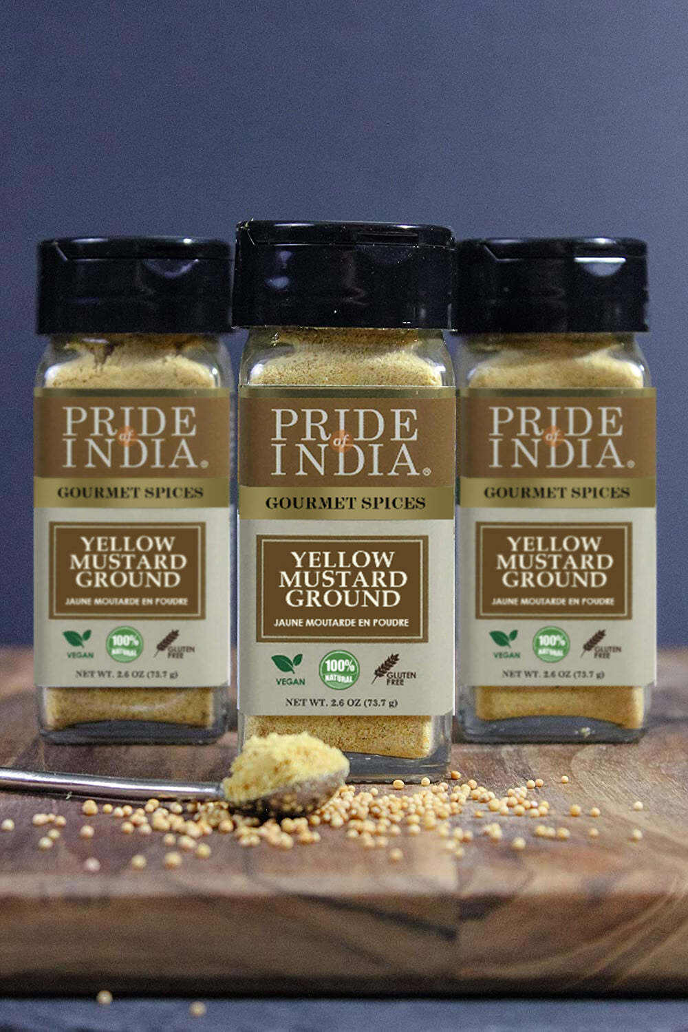 Gourmet Yellow Mustard Seed Ground