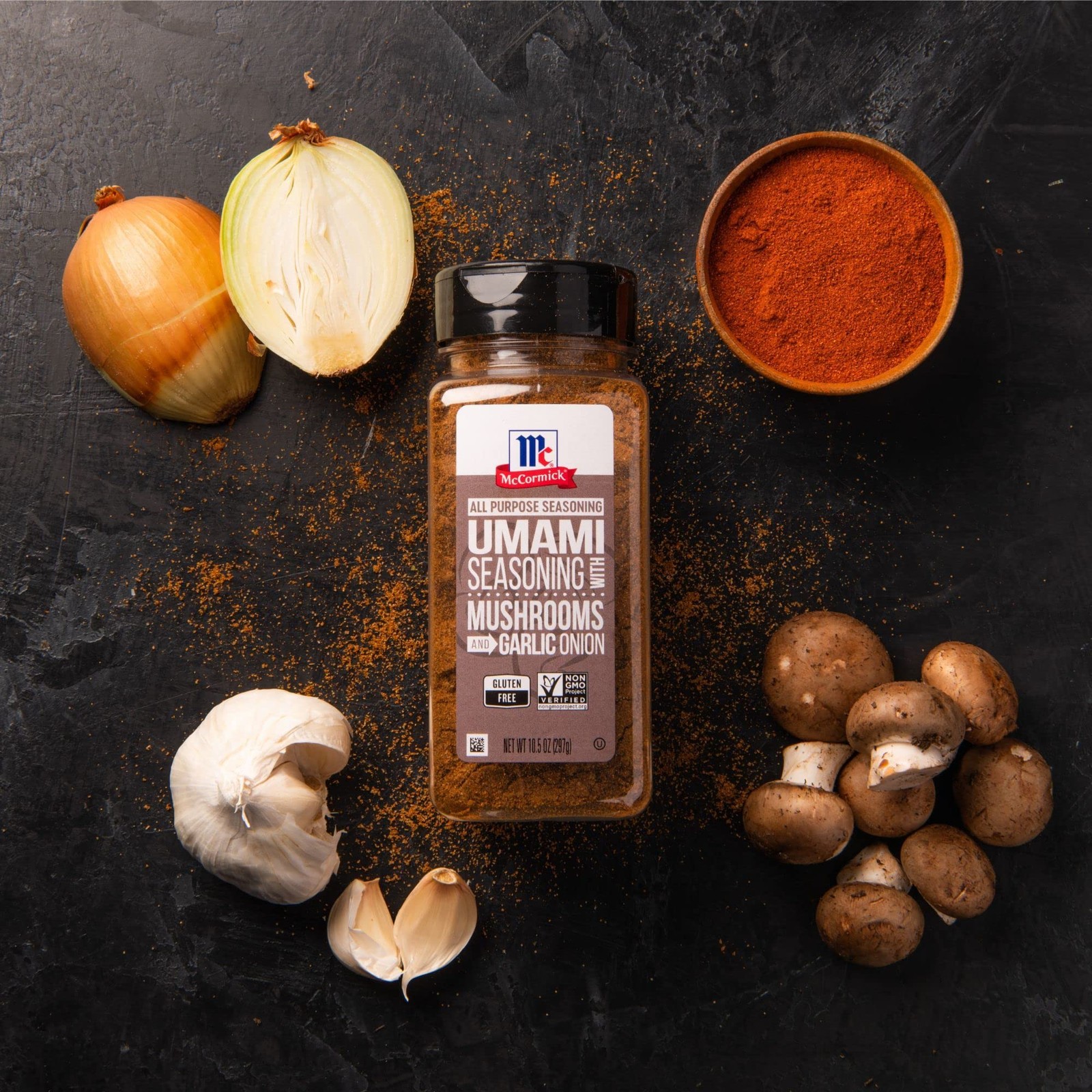 McCormick Umami Seasoning with Mushrooms and Garlic 10.5 Fl Oz (Pack of 1)