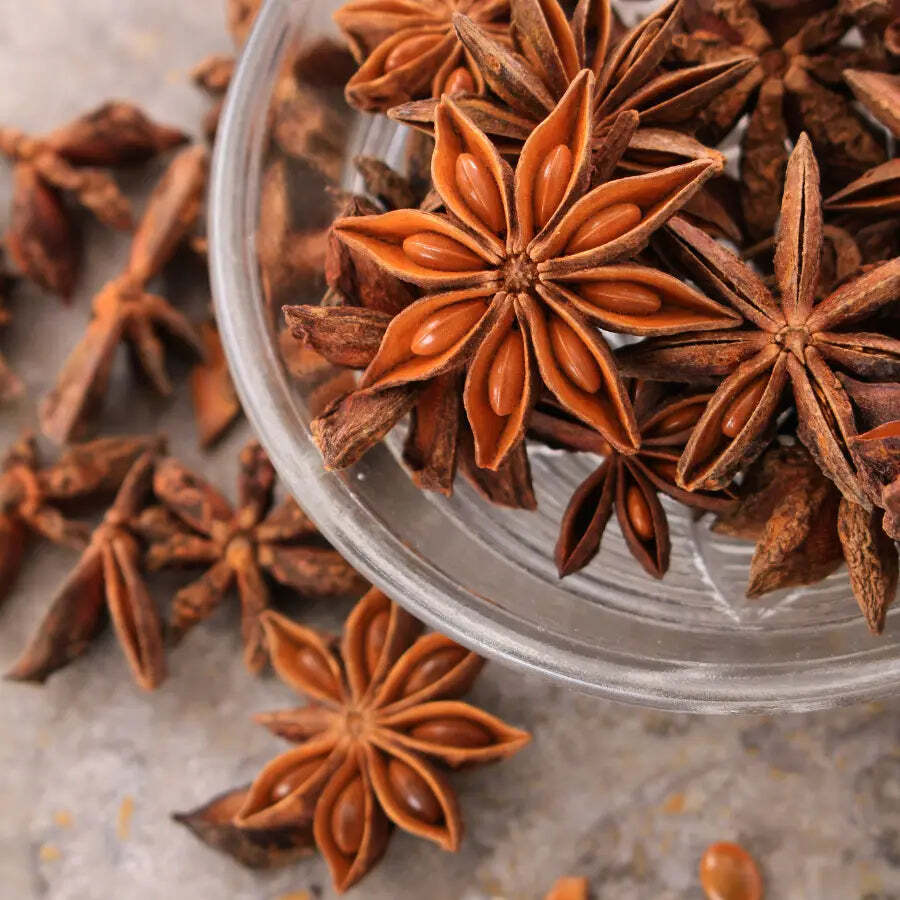 Star Anise Whole Sweet and Sour Item Weight 4oz-3lb