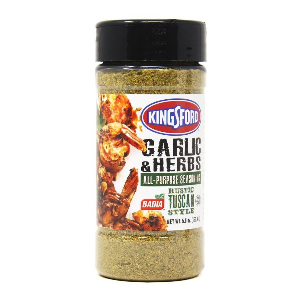 Kingsford Garlic & Herbs All-Purpose Seasoning 5.5 Oz (Pack of 1)