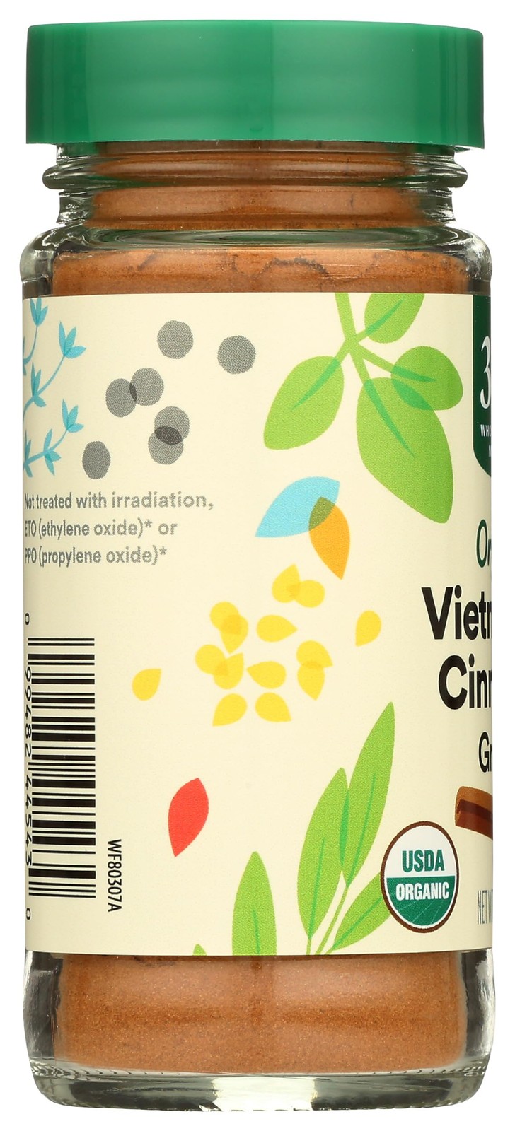 365 by Whole Foods Market, Organic Vietnamese Cinnamon 1.31 Ounce (Pack of 1)