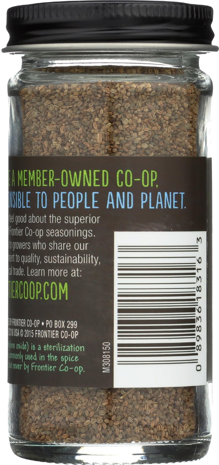 Frontier Co Op Whole Celery Seed 1.83 Ounce Organic Spice For Savory Dishes
