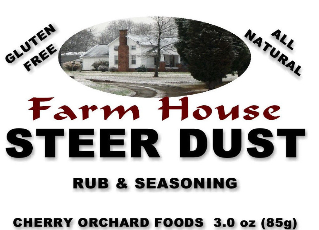 Farm House Steer Dust rubs and seasonings