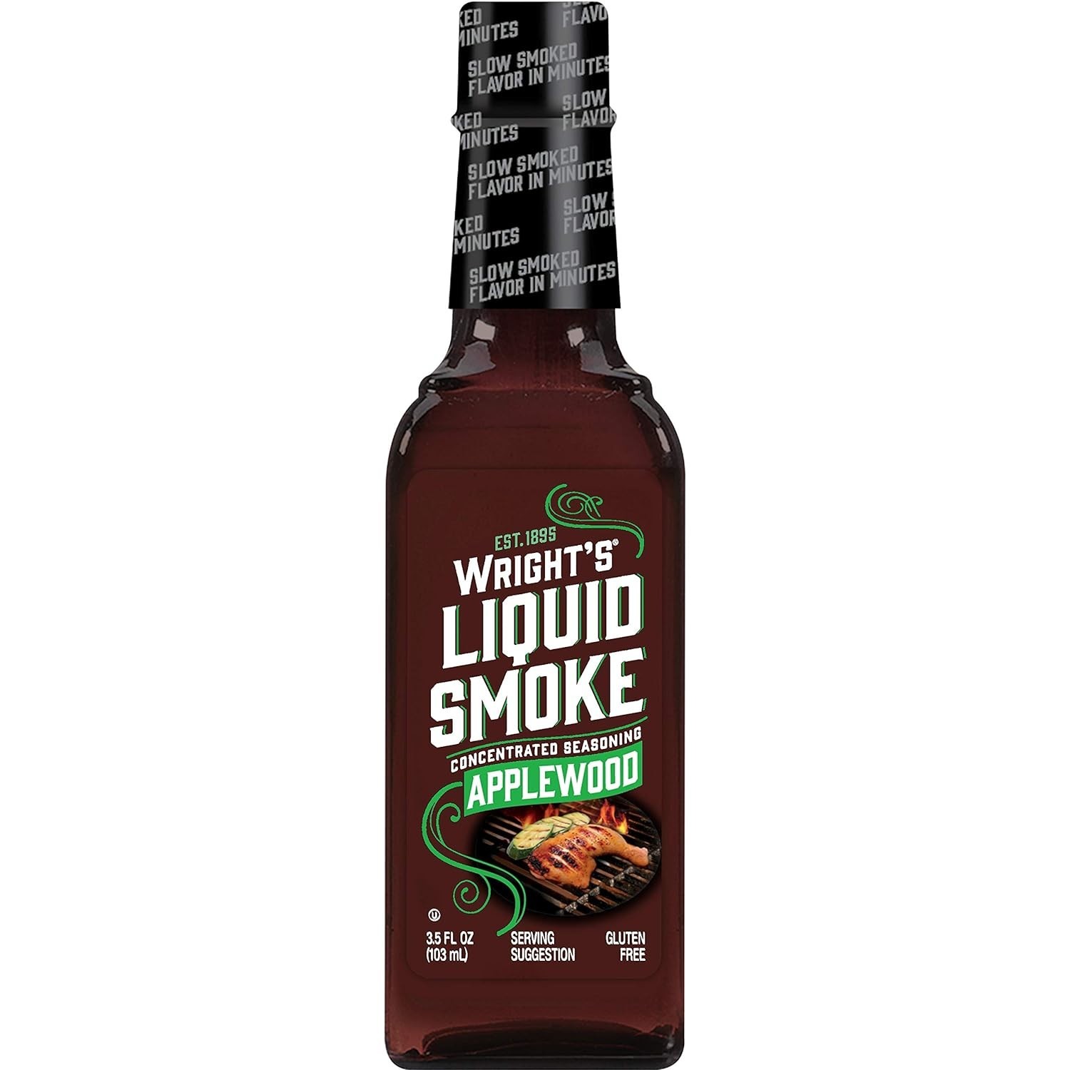 Wrights Liquid Smoke Applewood 35 Ounce