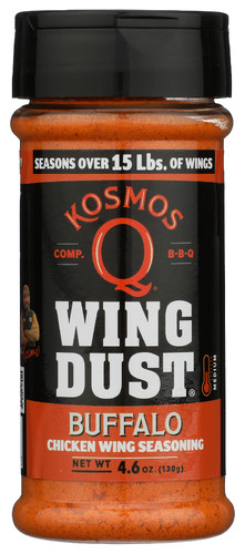 Kosmos Q Seasoning Wing Buffalo 4.6 Oz (Pack of 6)