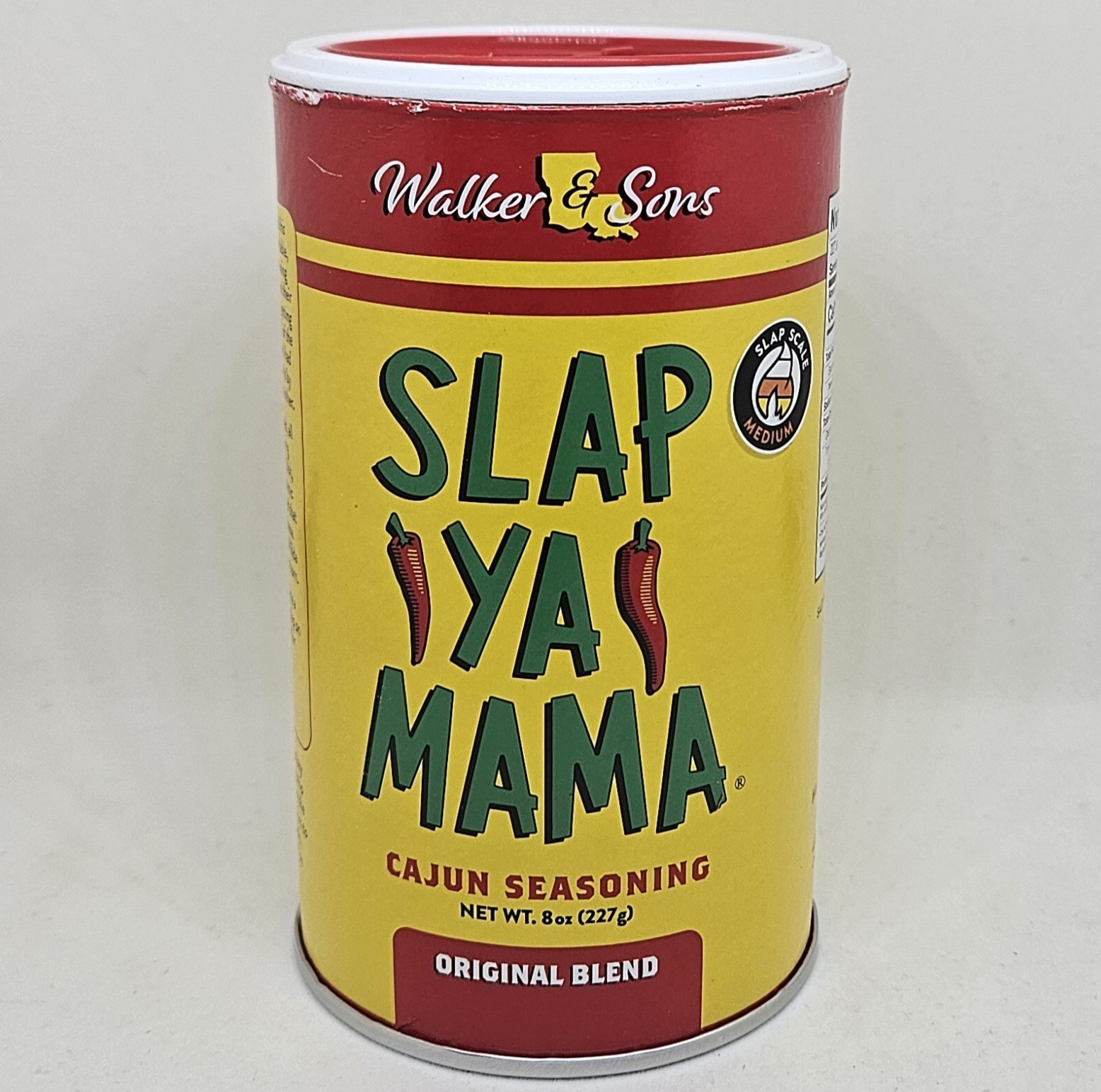 Walker & Sons Slap Ya Mama Original Blend Cajun Seasoning 8oz Louisiana Spice
