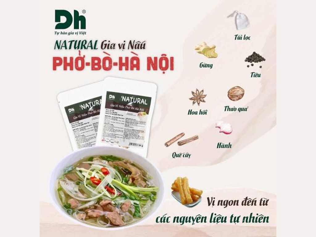 Traditional Vietnamese Pho Bo Ha Noi Spice – Pho Spices – Gia vi Pho Bo Ha Noi