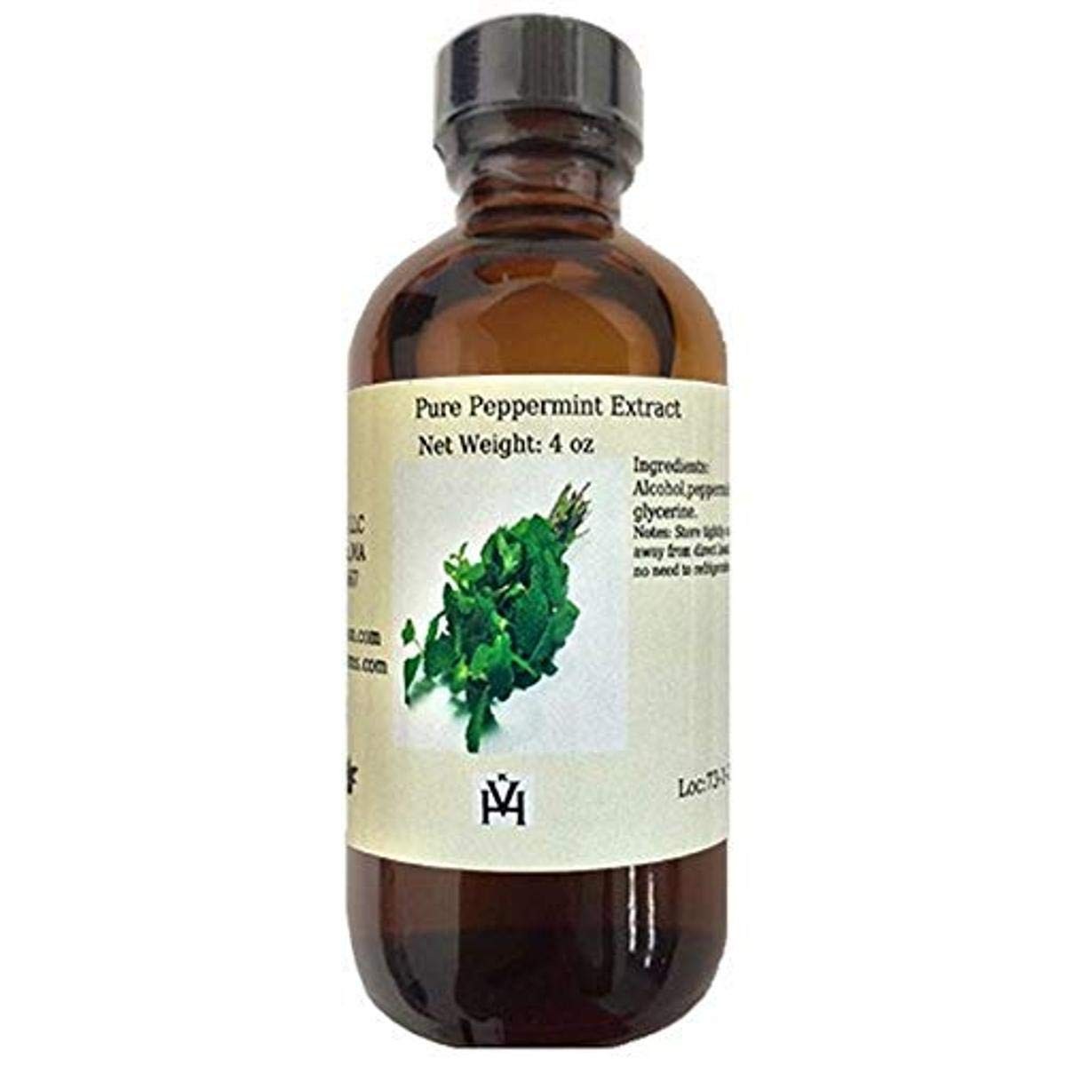 Peppermint Oil Extract Water Soluble Food Grade Flavoring 8 oz