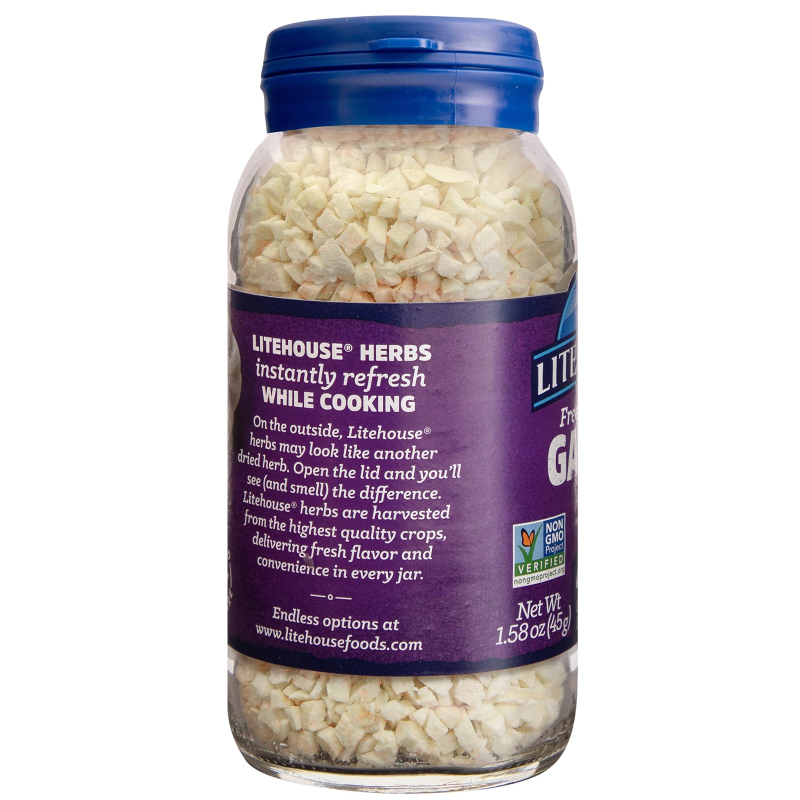 Litehouse Freeze Dried Garlic – Substitute for Fresh & 1.58 Ounce (Pack of 2)