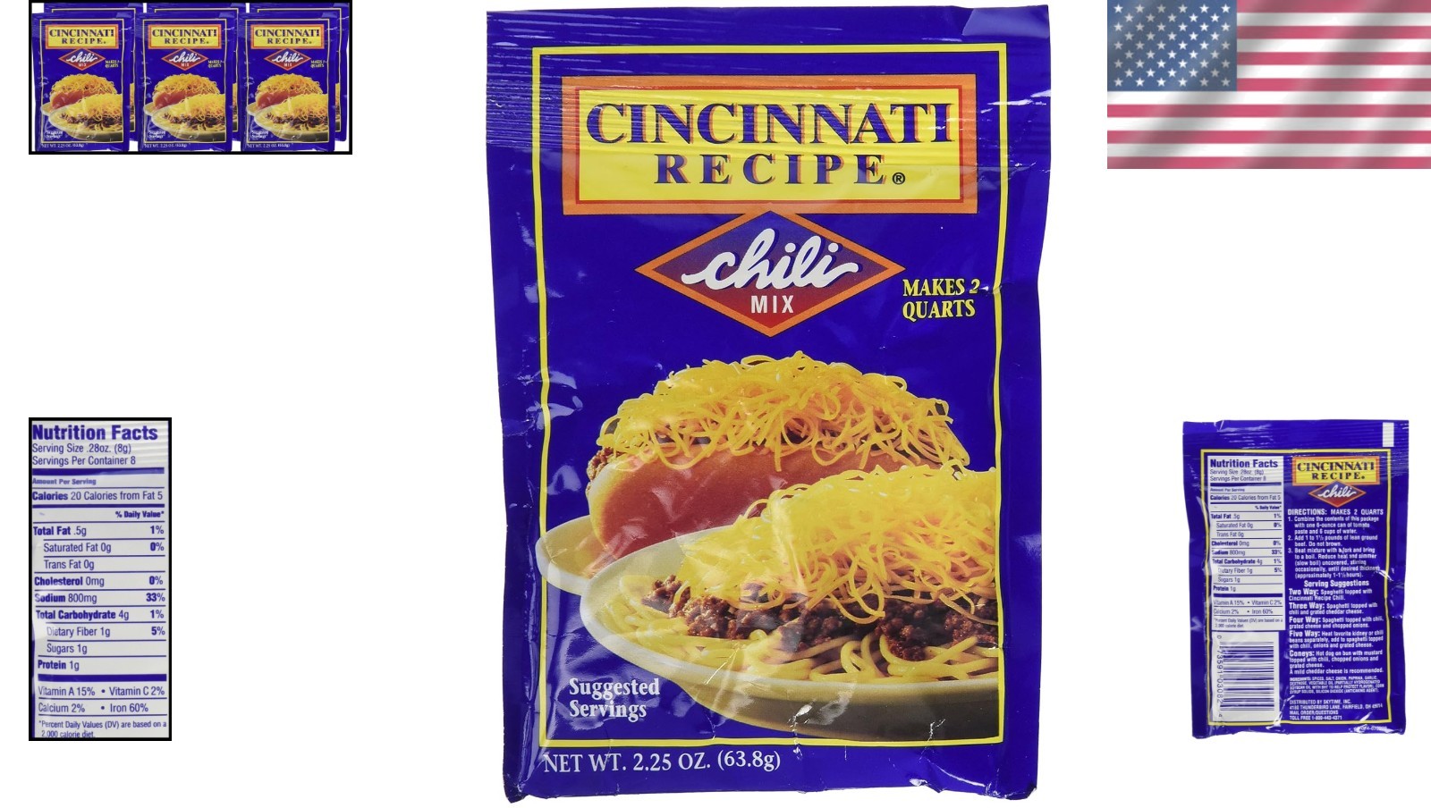 Delicious Cincinnati Chili Mix (6 Pack) – A Quick and Tasty Culinary Experience