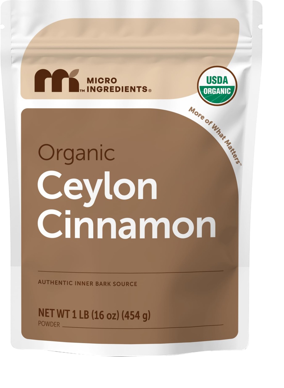 Micro Ingredients Organic Ceylon Cinnamon Powder, 1 lb | 1 Pound (Pack of 1)