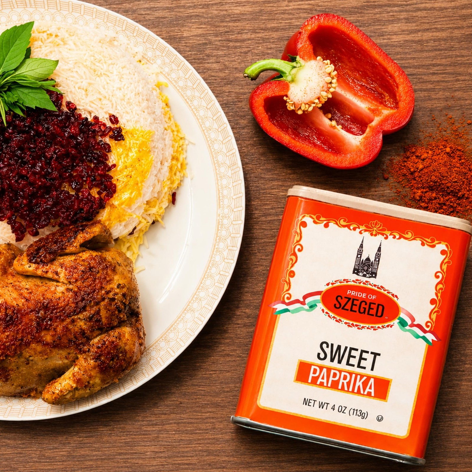 Pride of Szeged Sweet Paprika 4 Ounce (Pack 1), (4 oz)