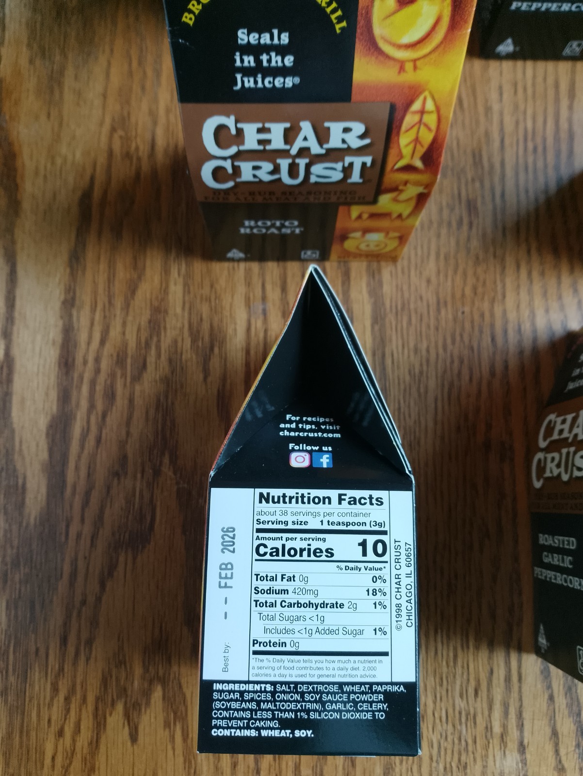 New Char Crust Dry Rub Seasoning Lot of 12 x 4 oz Assorted Flavors New in Boxes