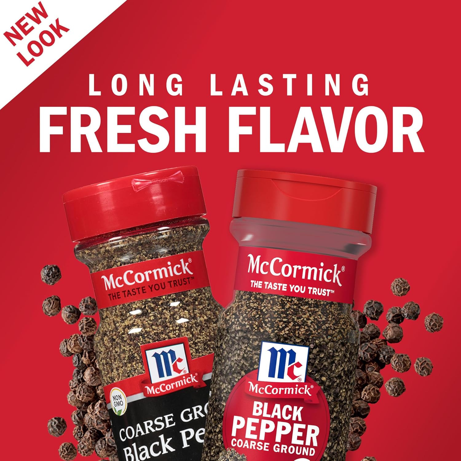 Mccormick Coarse Ground Black Pepper 3.12oz Bold Spice for Cooking