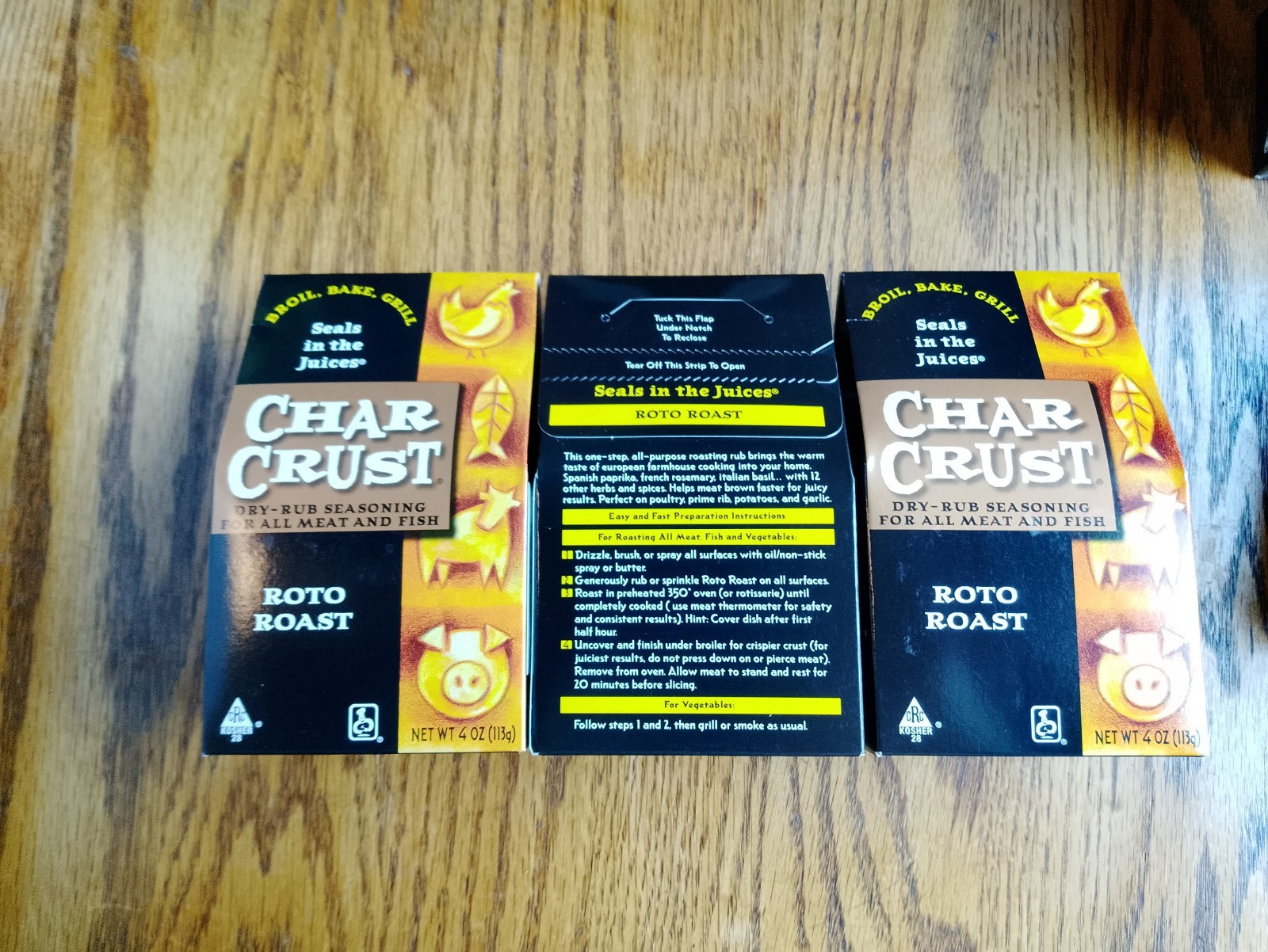 New Char Crust Dry Rub Seasoning Lot of 12 x 4 oz Assorted Flavors New in Boxes