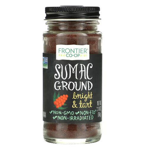 Seasoning Ground Sumac 2.1 Oz By Frontier Herb