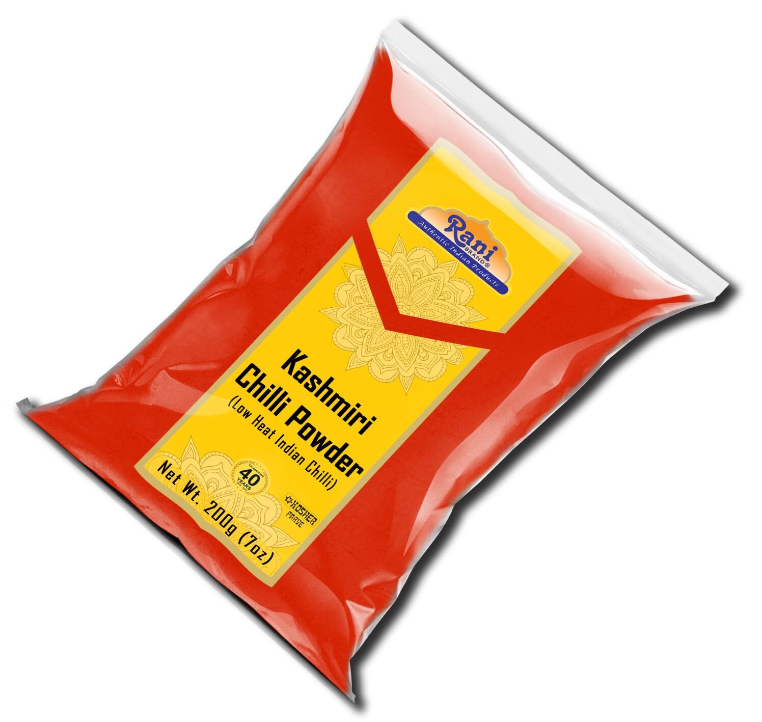 Rani Kashmiri Chilli Powder (Deggi Mirch, Low Heat) Ground Indian Spice 7oz