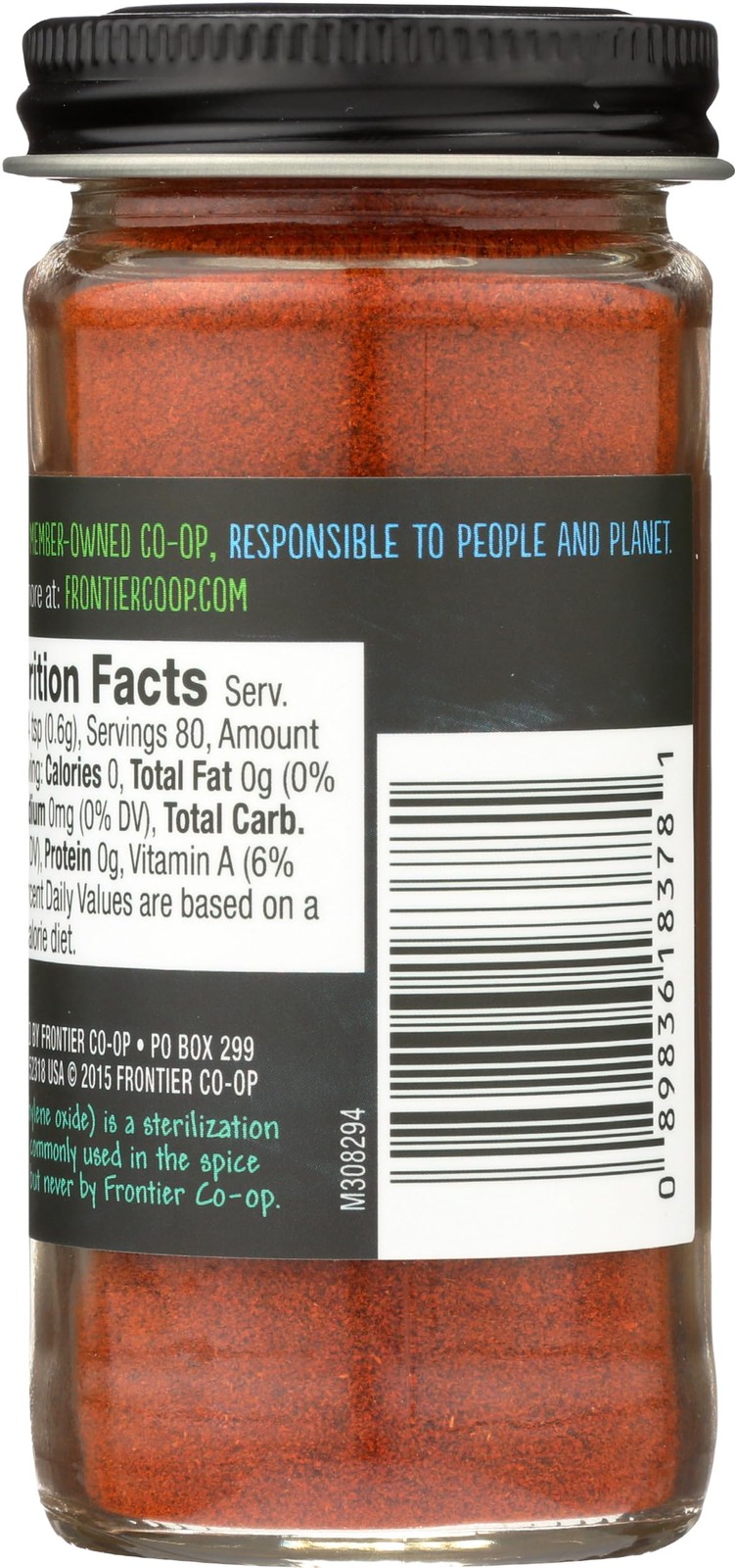 Frontier Culinary Spices Ground Paprika, 1.69 Ounce (Pack of 1), No Color