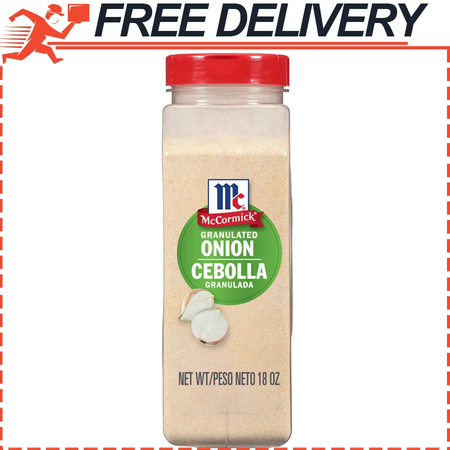 McCormick Granulated Onion For Any Dish, Vegetarian, 18 oz